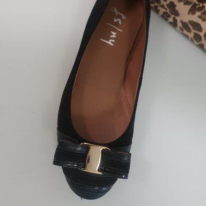 FSNY french sole yacht suede flat size 7